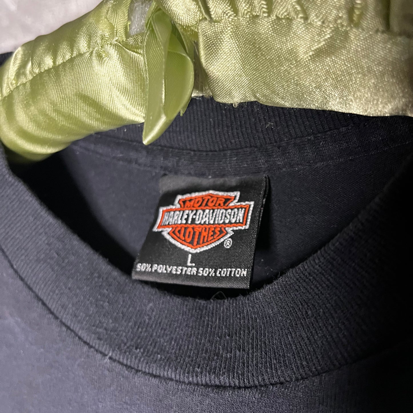 1992 chrome harley davidson single stitch tshirt