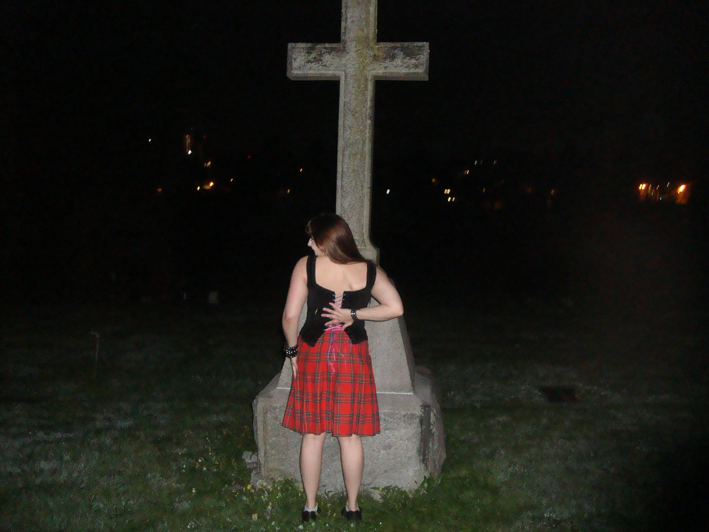 handmade velvet boned corset top