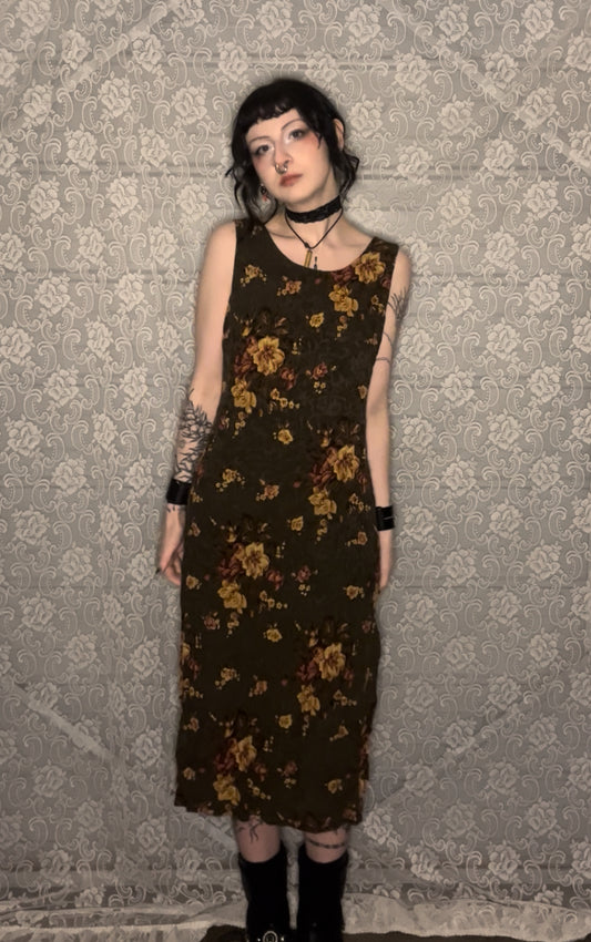 grandma couch maxi dress