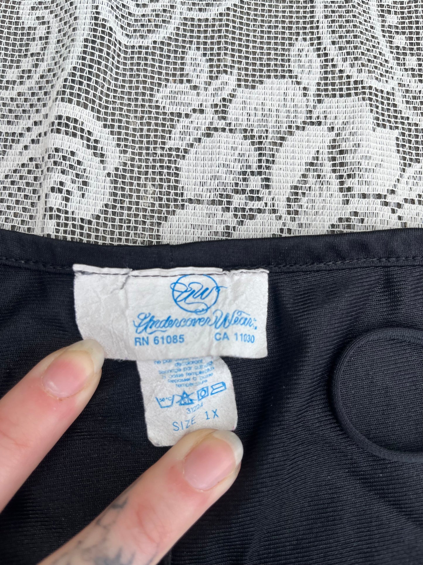 80s tuxedo maxi slip dress