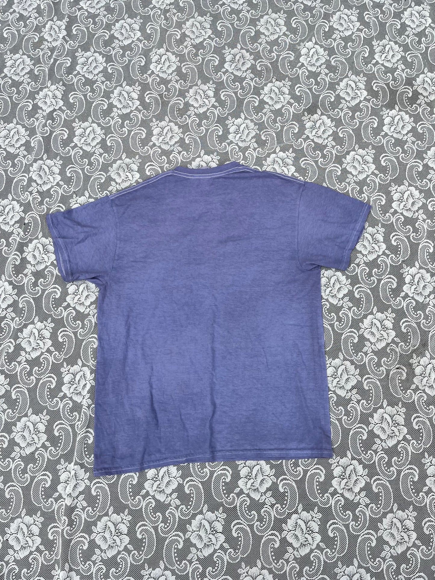 hand dyed purple ‘the smiths’ meat is murder tshirt