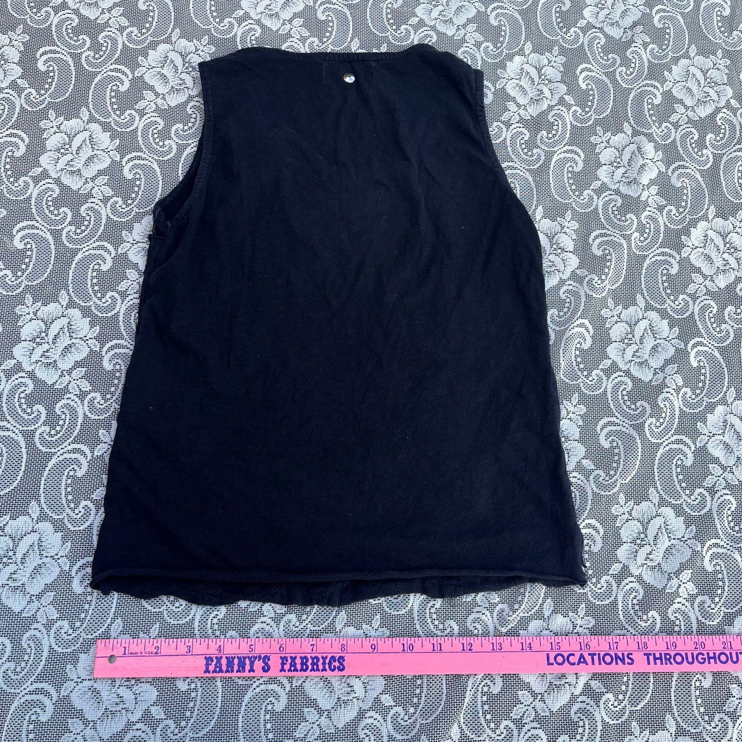 DIESEL patchwork star tank top